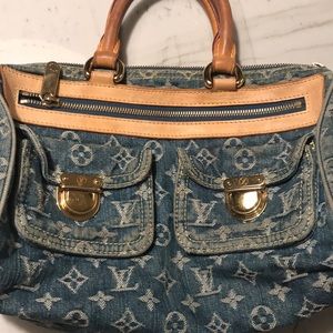 Louis Vuitton Denim Tote